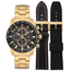 technos troca pulseira dourado